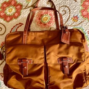 Tumi Voyager Rust Orange Tote